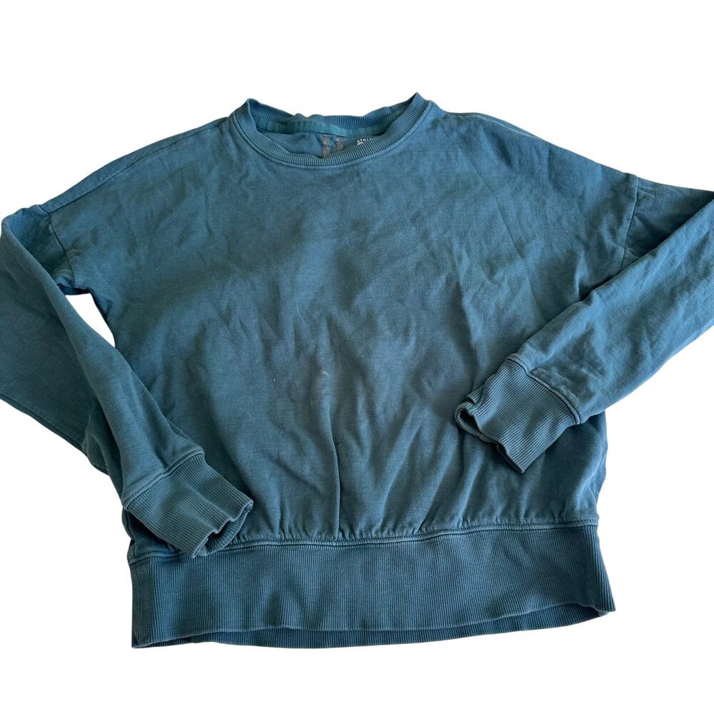 Athleta Medium Fitted Sweatshirt with Thumb Holes